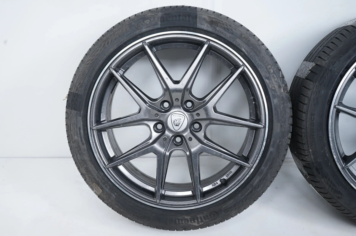 Volkswagen VW Touran 2 Summer Wheels Summer Tires 215 45 18 Inch Detailansicht 3
