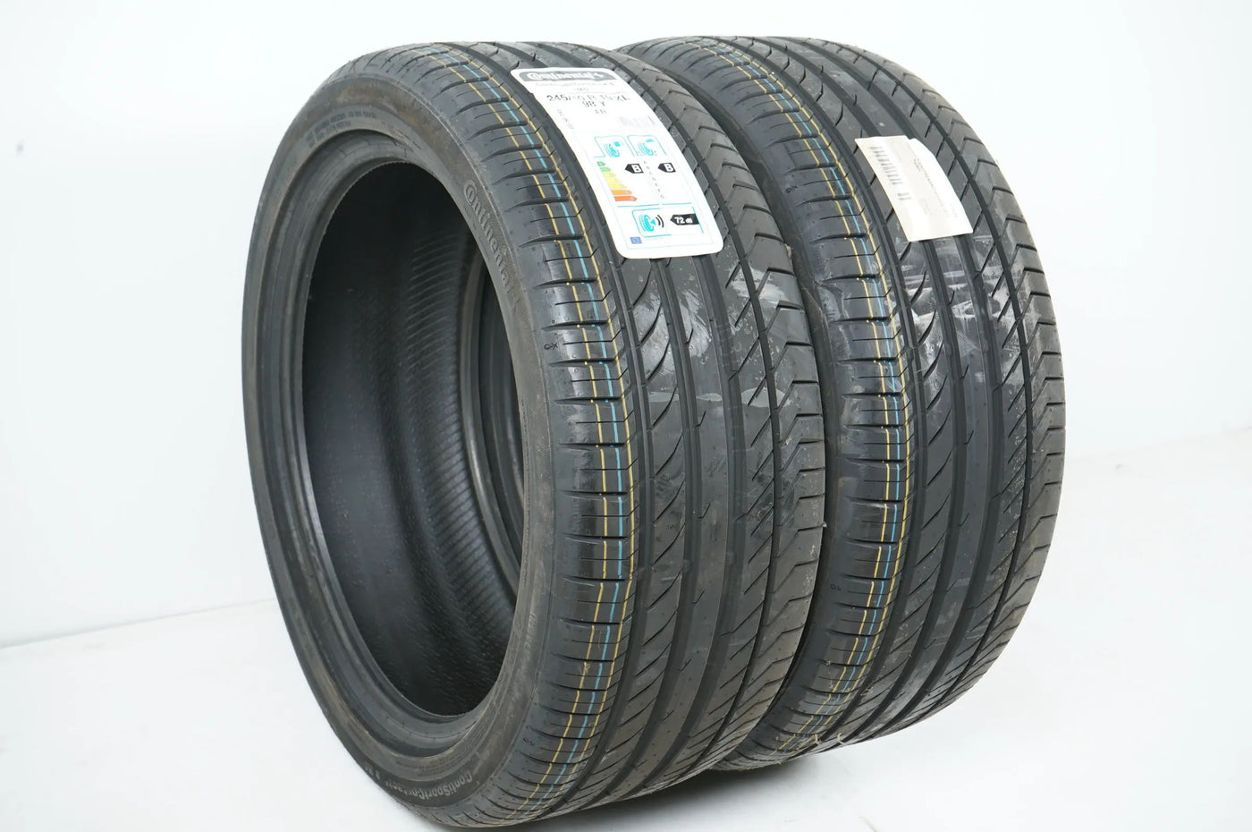 2x Demo Summer Tires Continental 5 245 40 19 Inch DOT18 Bmw*MO