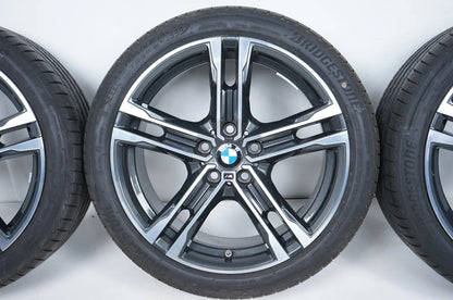 Ruote estive BMW Serie 1 Serie 2 F40 F44, pneumatici estivi, cerchi in lega da 18 pollici 819M 8092352