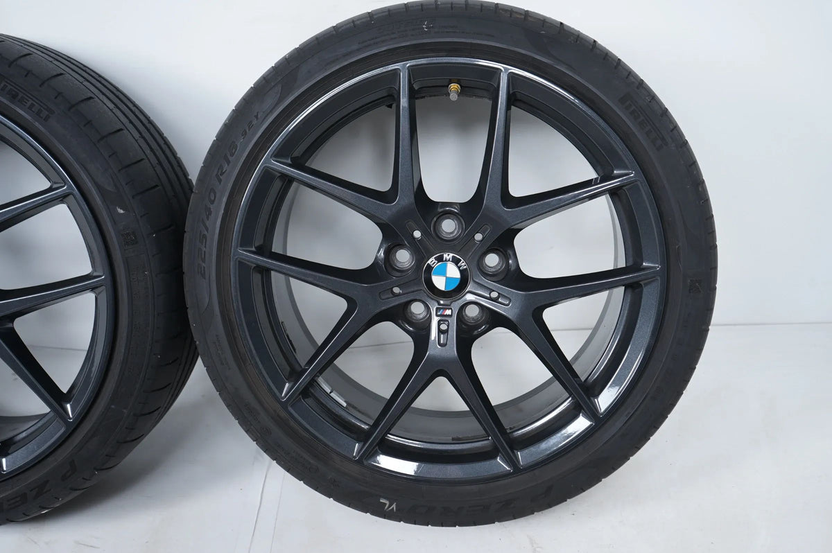 Bmw 1er 2er F40 F44 Sommerräder Sommerreifen Alufelgen 18 Zoll 554M 8092353 Detailansicht 6