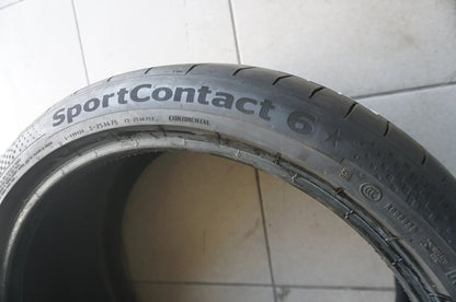 1 X 255 35 ZR19 R19 96Y Summer Tire Continental SportContact 6 * 2023 6mm