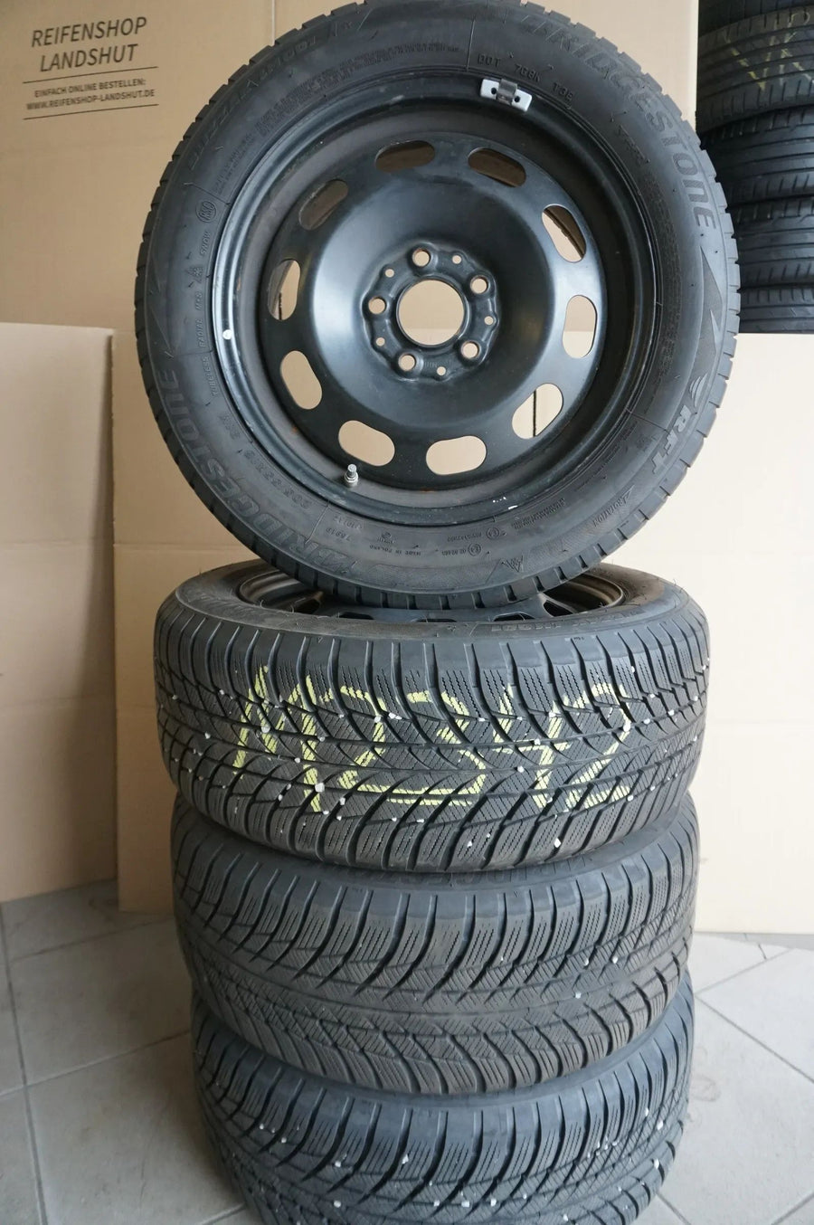 Original BMW 1er F40 2er F44 Felgen Winterräder Winterreifen 205 55 R16 6,5mm