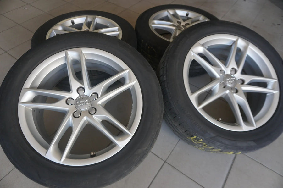 Jantes alliage d'origine Audi Q5 8R 19 pouces Roues d'été Pneus d'été 235 55 R19