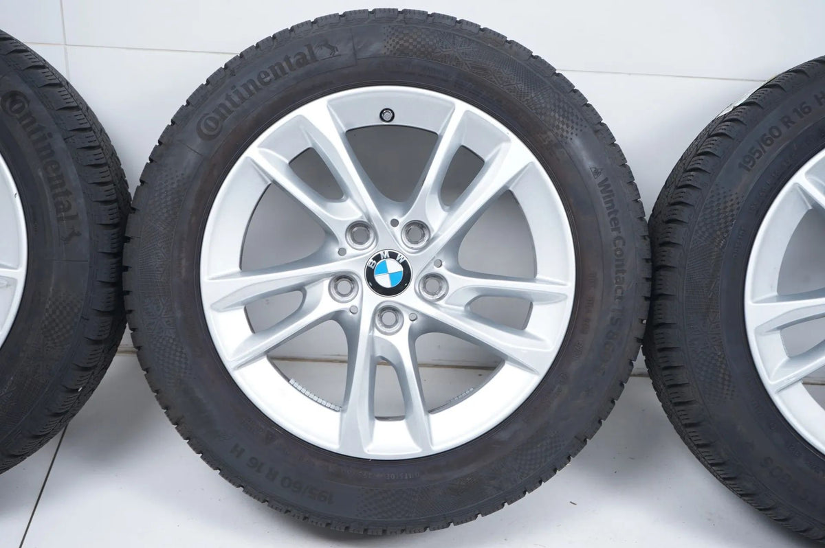BMW 2 Series Tourer F45 F46 alloy wheels winter tires 195/60/16 inch Detailansicht 6