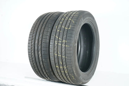2 x Continental summer tires 235 55 19 inch DOT22 approx. 6 mm tread depth
