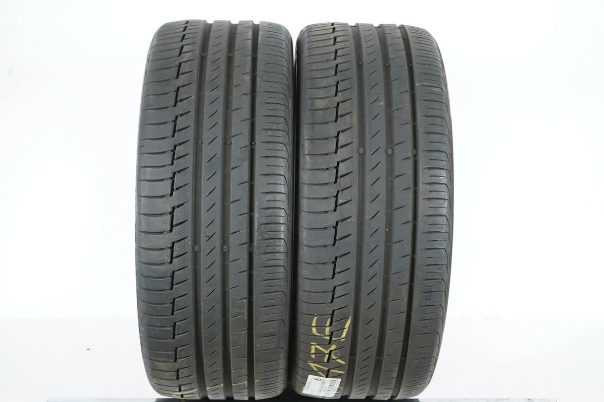 2x Continental summer tires 245 40 20 inch DOT21 approx. 6mm tread depth Detail view 2
