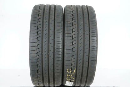 2x Continental summer tires 245 40 20 inch DOT21 approx. 6mm tread depth
