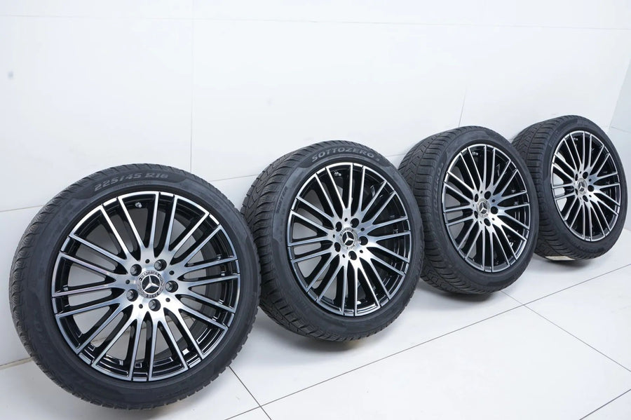Mercedes C Klasse W206 Winterreifen Winterräder 225 45 18 Zoll
