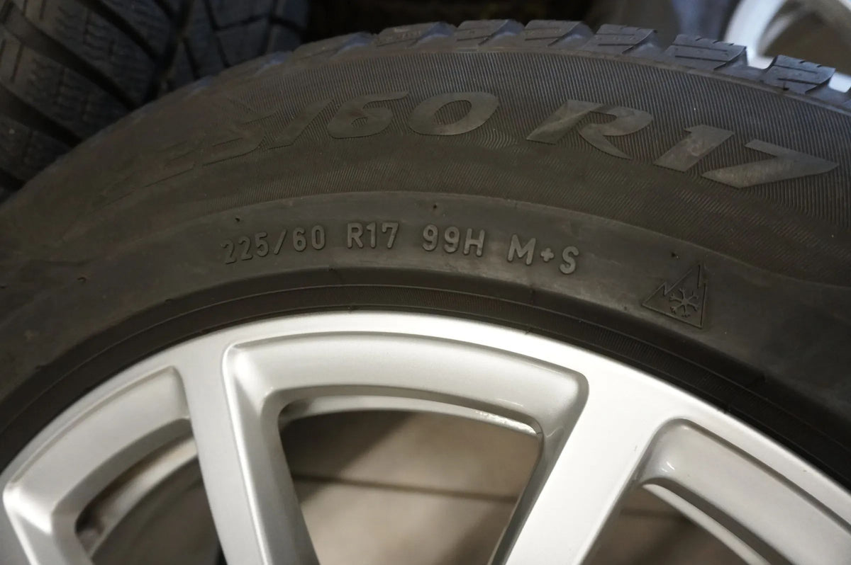 Original Audi A6 C8 4K Alufelgen Winterräder Winterreifen 225 60 R17 2023 7mm Detailweergave 3