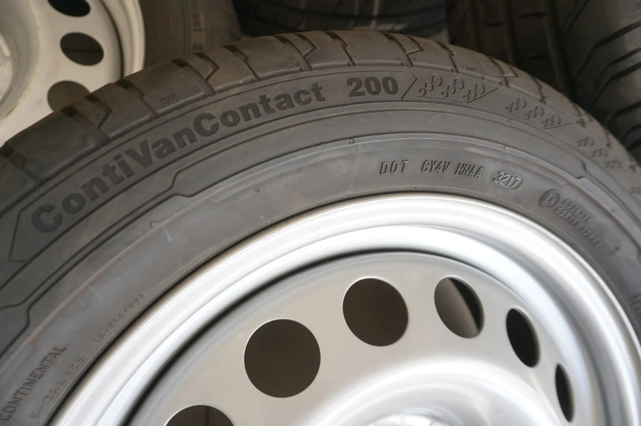 Mercedes V-Klasse Vito W447 stålfælge sommerhjul sommerdæk 225 55 R17C 8mm