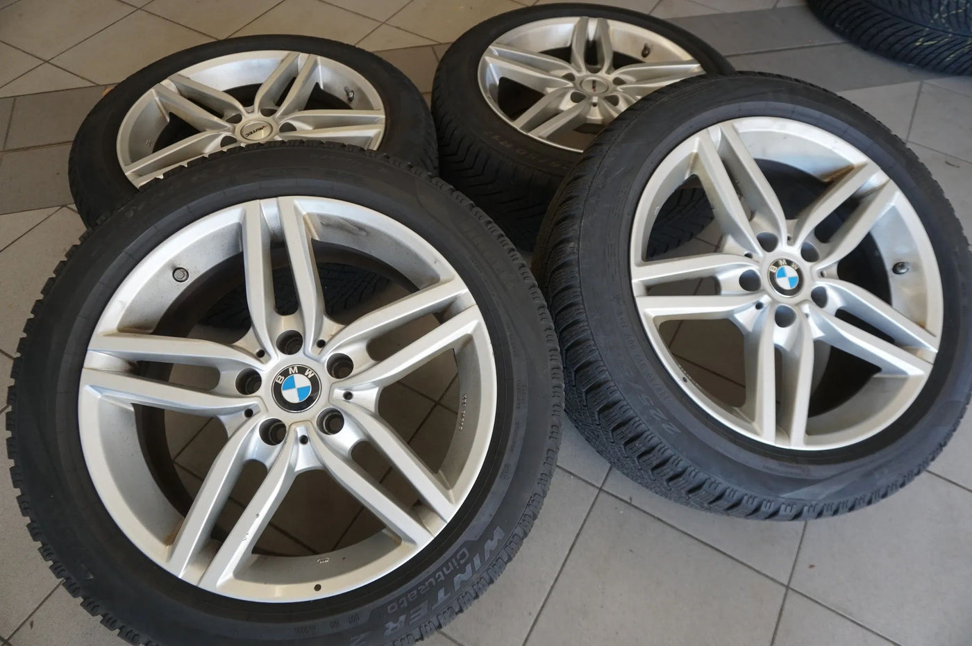 BMW 3er 4er G20 G21 17 Zoll Alufelgen Winterräder Winterreifen 225 50 R17 6mm