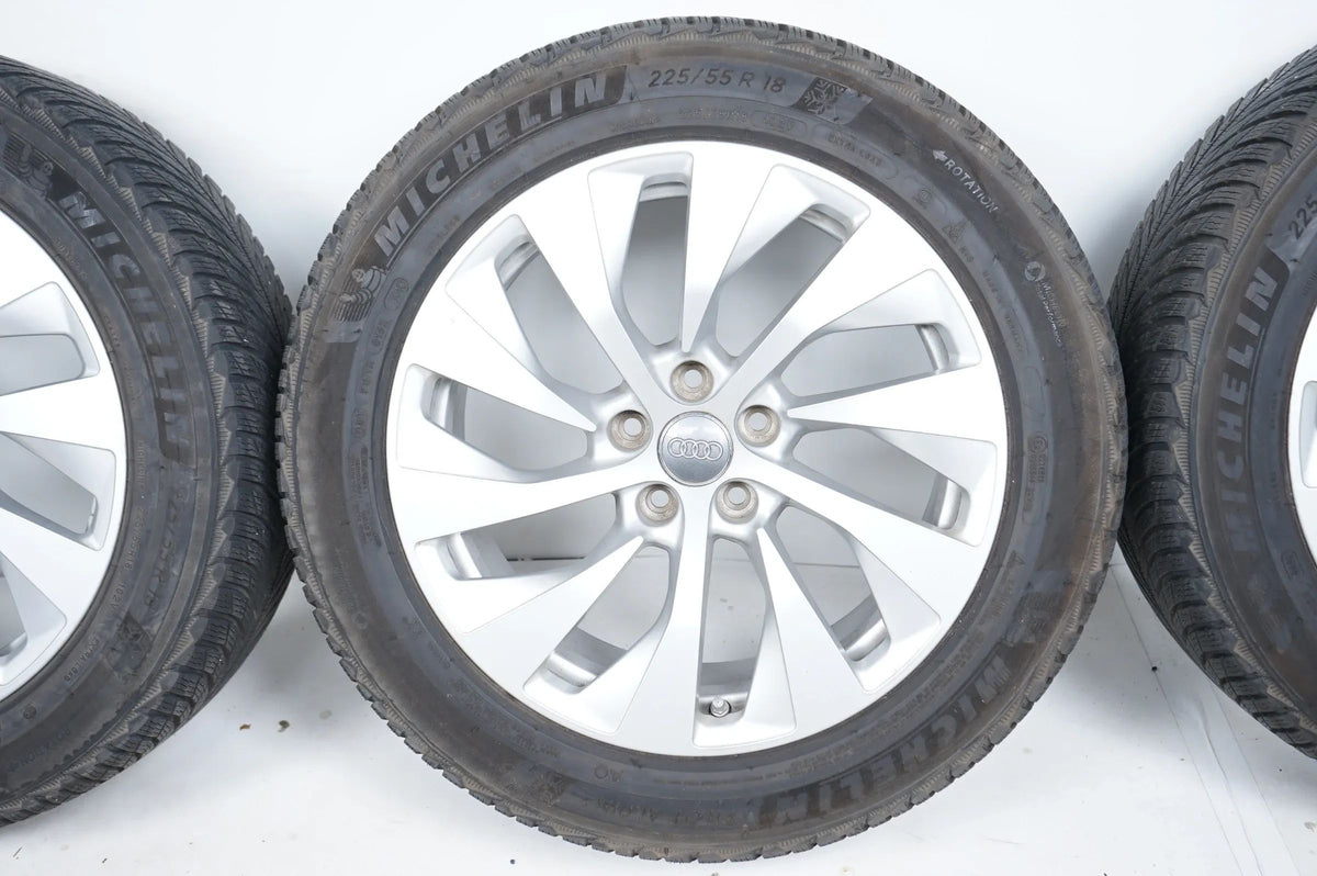 Audi A7 4K8 C8 Winterreifen Winterräder 225 55 18 Zoll 4k8601025A Vue détaillée 5