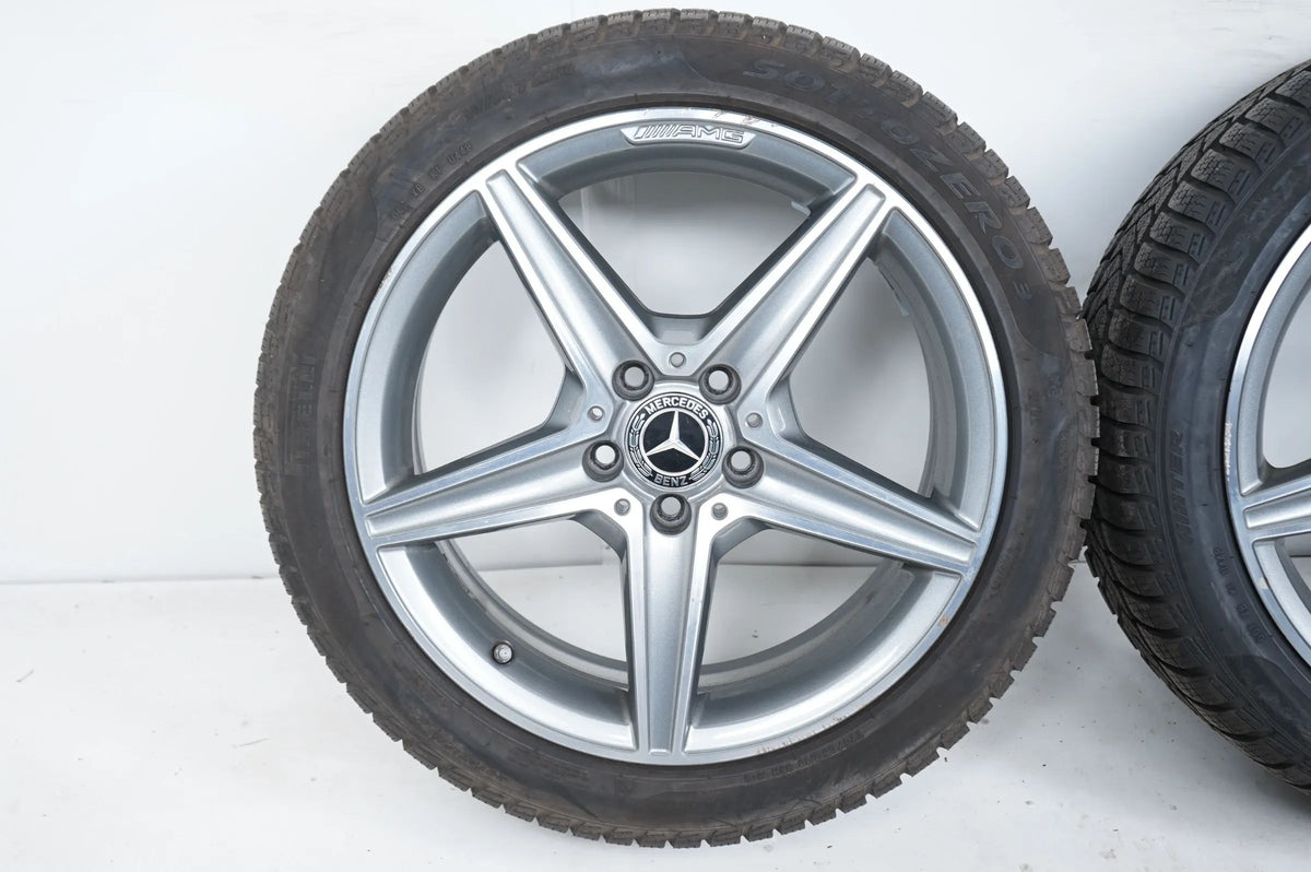 Mercedes C Klasse W205 AMG Winterreifen Winterräder 18 Zoll 7mm Detailansicht 3