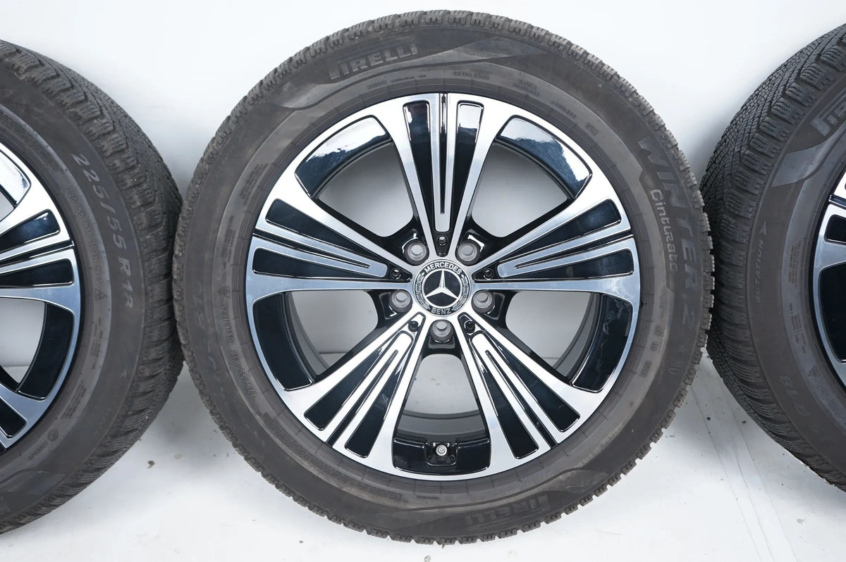 Mercedes E Klasse W214 Winterräder Winterreifen 225 55 18 Zoll Detailansicht 5
