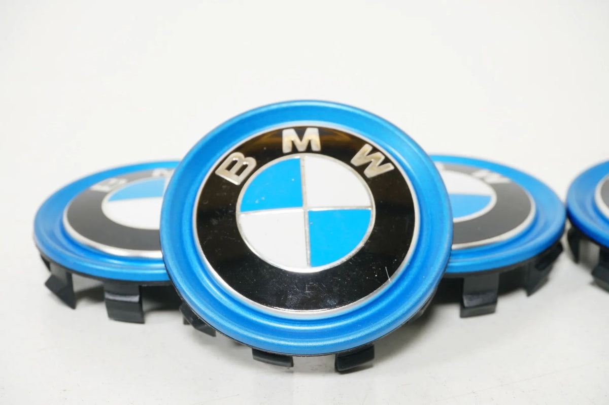 4x Original BMW Nabendeckel Felgendeckel 55mm i-Modelle 6852052 Visualizzazione dettagliata 3