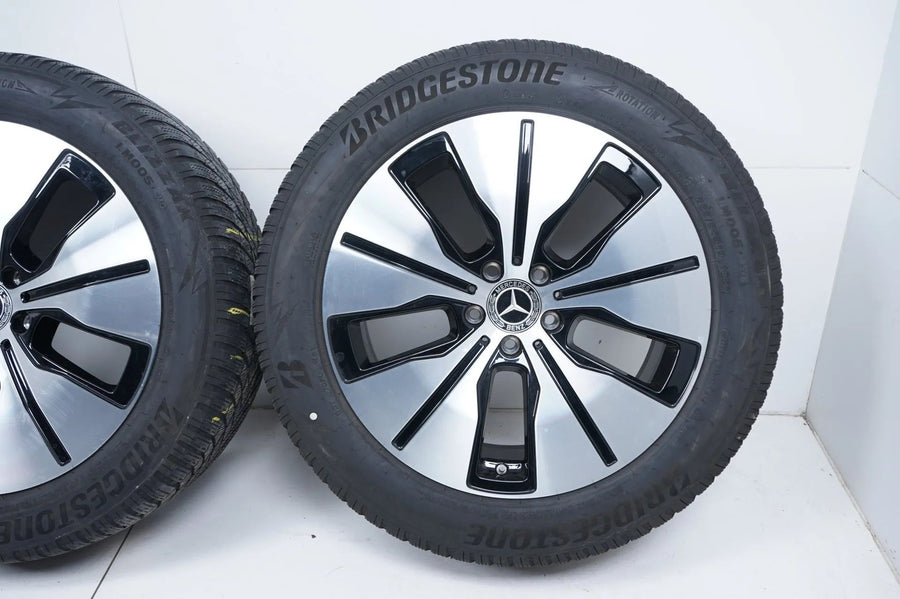 Original Mercedes EQC N293 19 inch alloy wheels winter tires winter wheels 235 55 R19