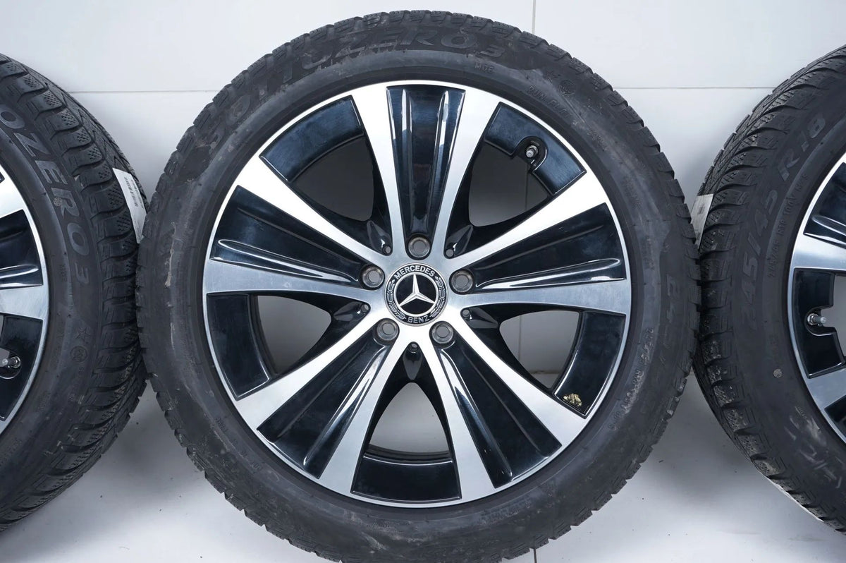 Pneus/jantes hiver 245/45/18 pouces pour Mercedes Classe E W213 Detailansicht 6