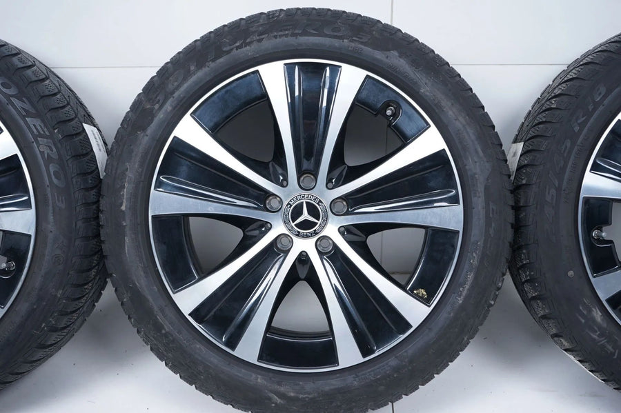 Pneus/jantes hiver 245/45/18 pouces pour Mercedes Classe E W213