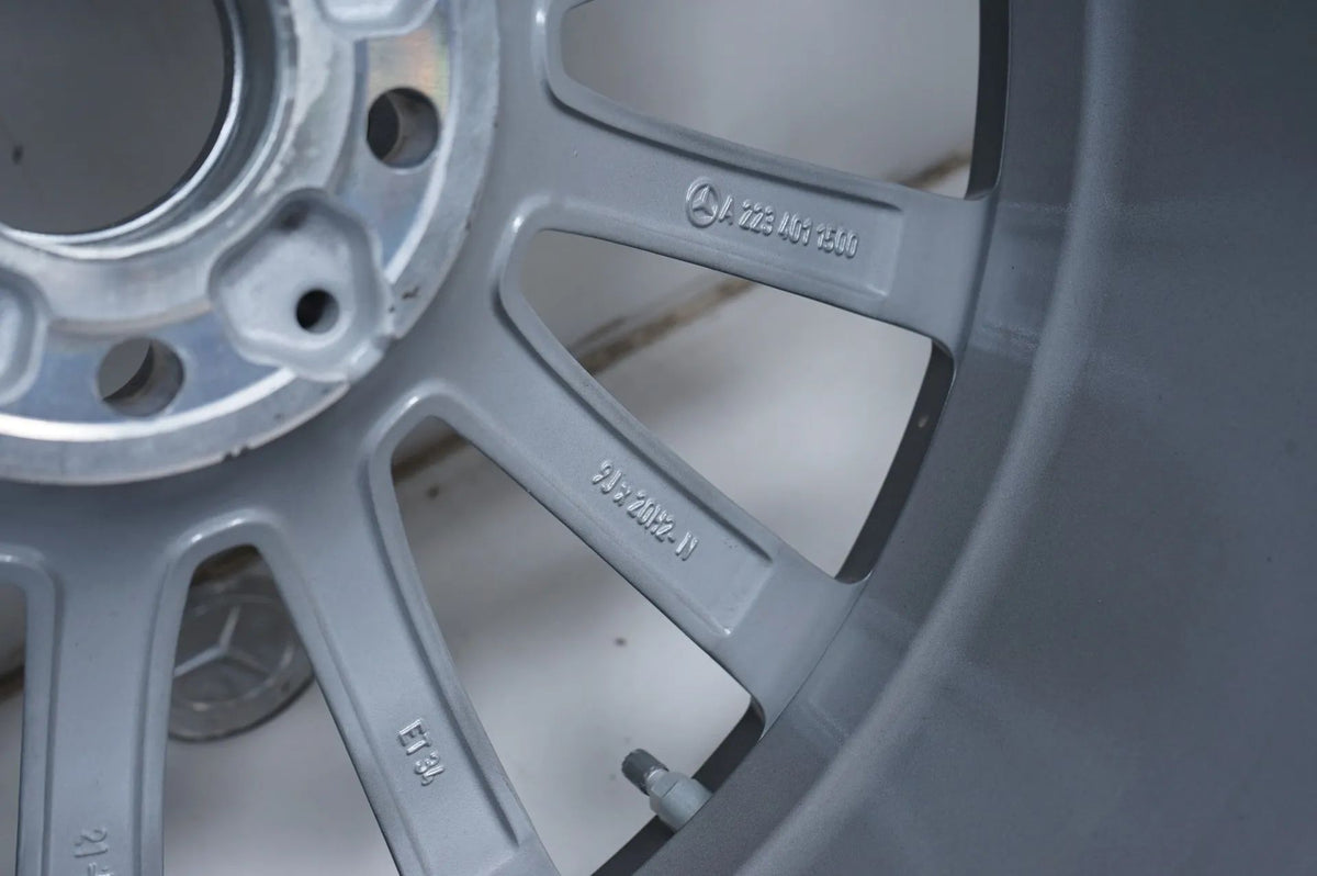 Mercedes S-Klasse W223 V223 20 Zoll AMG Alufelgen Sommerräder Sommerreifen Detailansicht 16