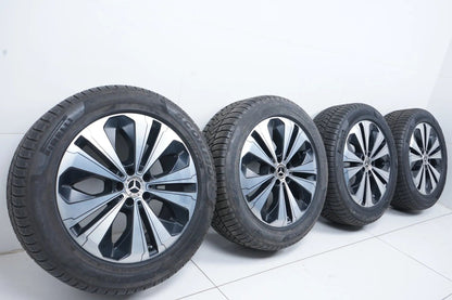 Original Mercedes EQC 19 inch alloy wheels winter tires winter wheels 235 55 R19 7mm