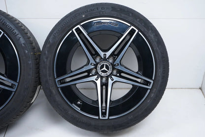 Mercedes C Class W206 summer tires, summer wheels AMG 18 inch