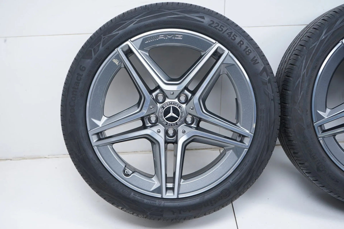Mercedes AB Class W177 B247 Summer Wheels Summer Tires 18 Inch Detailansicht 3