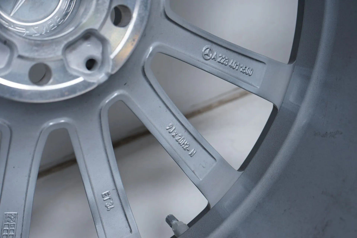 Cerchi in lega AMG Mercedes Classe S W223 V223 TOP da 20 pollici con ruote estive, pneumatici estivi Visualizzazione dettagliata 15