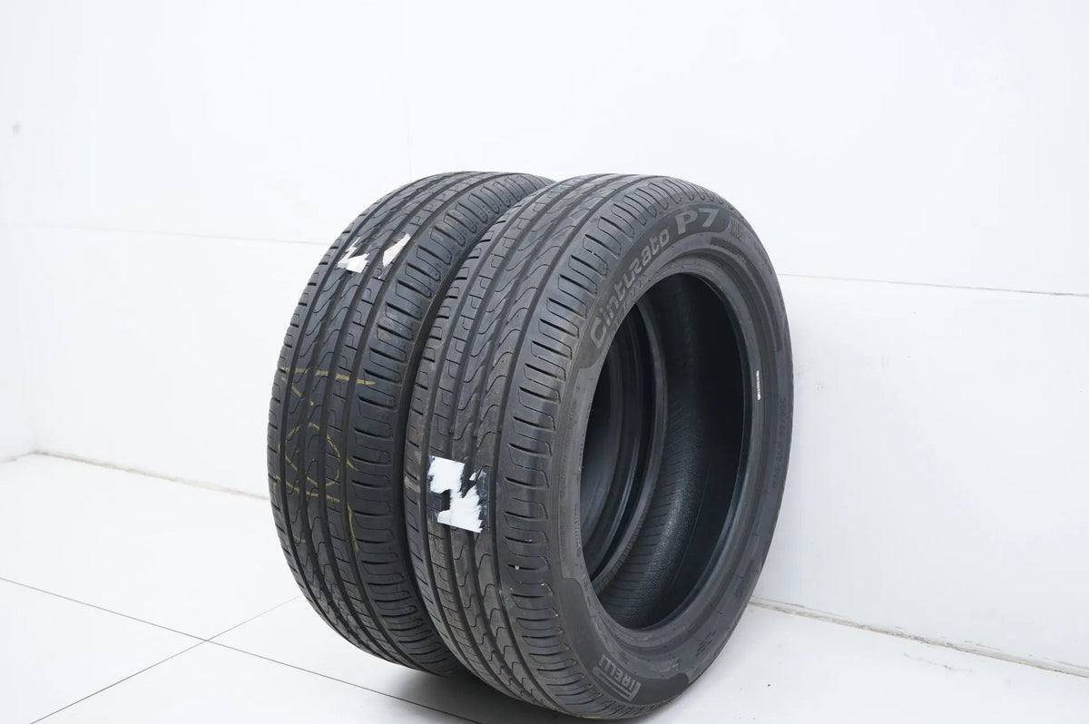 2x Sommerreifen 205 55 17 Zoll Pirelli DOT19 ca.6-7mm MO Detailansicht 3