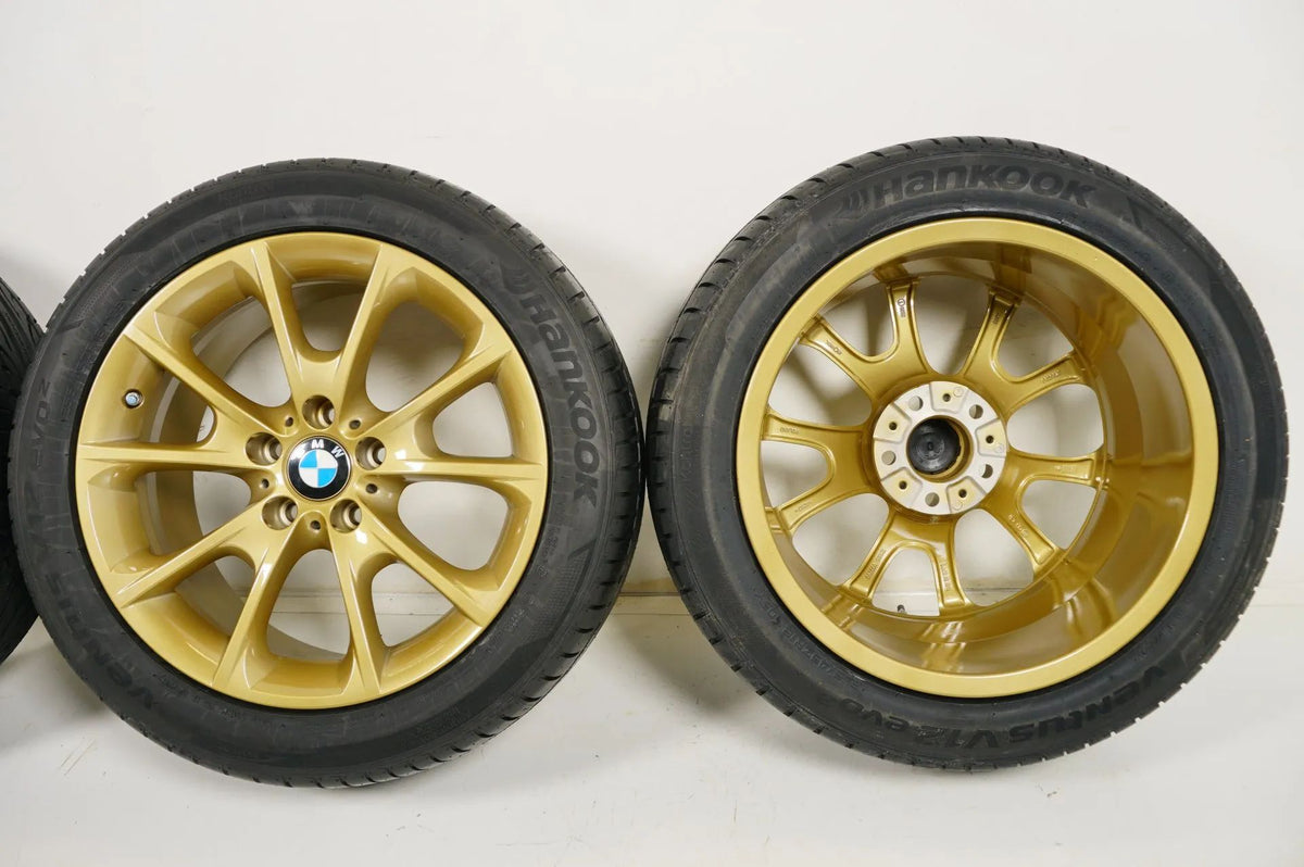 BMW 3 Series GT F34 NEW Summer Tires Summer Wheels 18 Inch Gold Detailansicht 15
