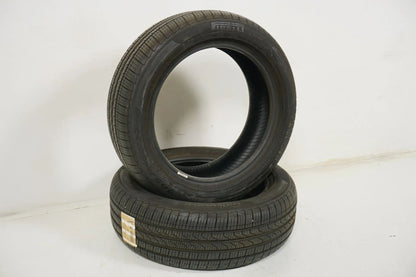 2x All-weather all-season tires 205/55/17 inch Pirelli approx. 7 mm tread depth DOT17 MO RFT