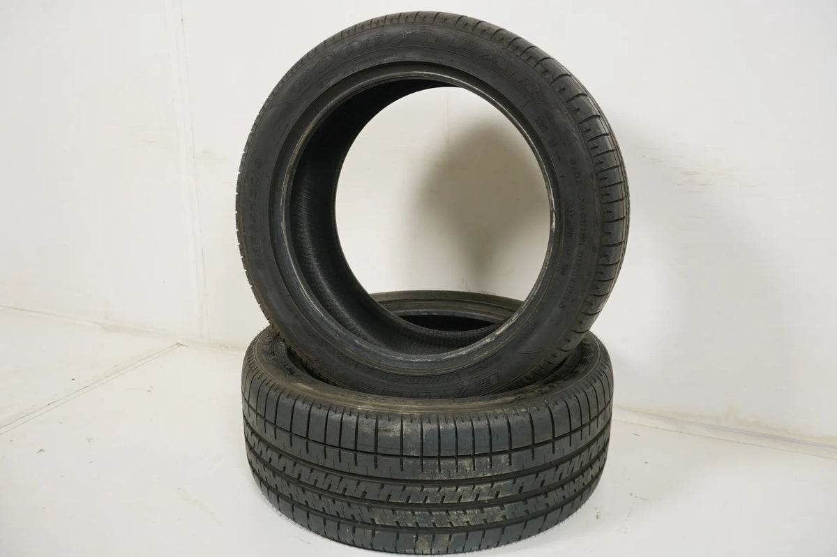 2 x summer tires 255 45 19 inch Goodyear DOT18 approx. 7.5mm tread depth Detailansicht 5