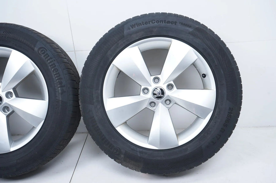 Skoda Kodiaq winter wheels, winter tires 215/65/17 inch