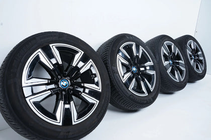 Bmw iX3 X3 X4 G01 G02 G08 Pneus Hiver Roues Complètes 245 50 19 Pouces
