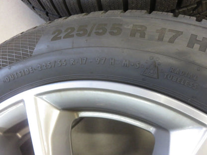 Original BMW 5 Series G30 G31 Alloy Wheels Winter Wheels Winter Tires 225 55 R17 6mm