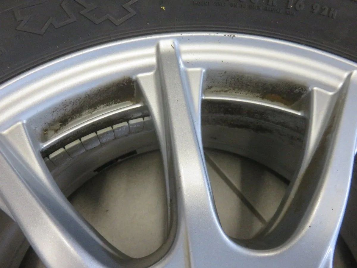 Original Mercedes C-Class W205 S205 Alloy Wheels Winter Tires 205 60 R16 7mm Detailansicht 5