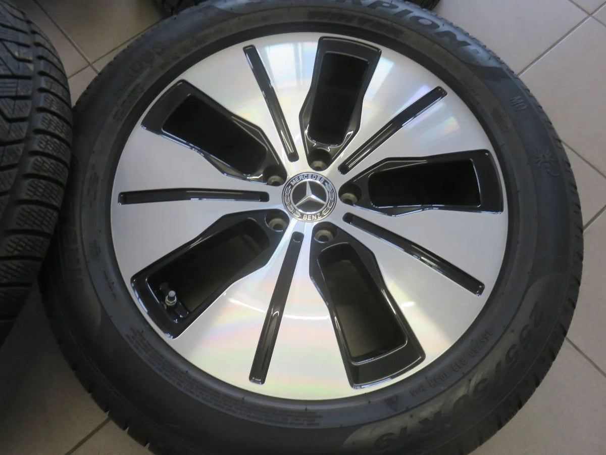 Original Mercedes EQC W293 N293 19 inch Alloy Wheels Winter Tires Winter Wheels Detailansicht 5