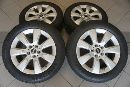 Original Mini Countryman F60 SE Alloy Wheels Winter Tires 225 55 R17 Inch 6mm