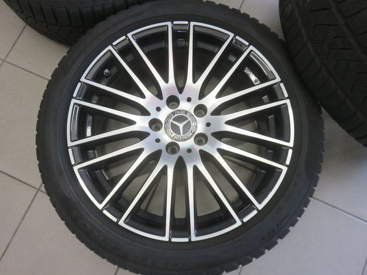 Original Mercedes C-Class W206 S206 18 Inch Alloy Wheels Winter Wheels Winter Tires Detailansicht 4