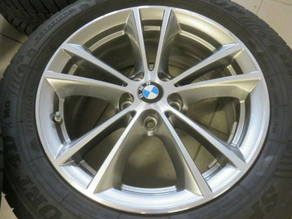 Originální 17 palců hliníková kola BMW řady 5 G30 G31 631 6863417 se zimními koly a pneumatikami