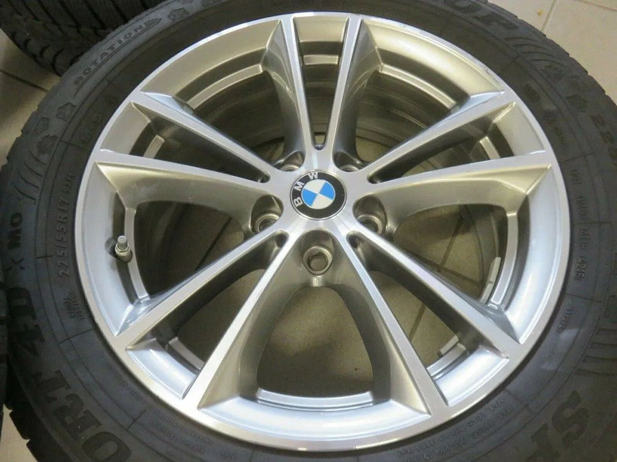 Originální 17 palců hliníková kola BMW řady 5 G30 G31 631 6863417 se zimními koly a pneumatikami
