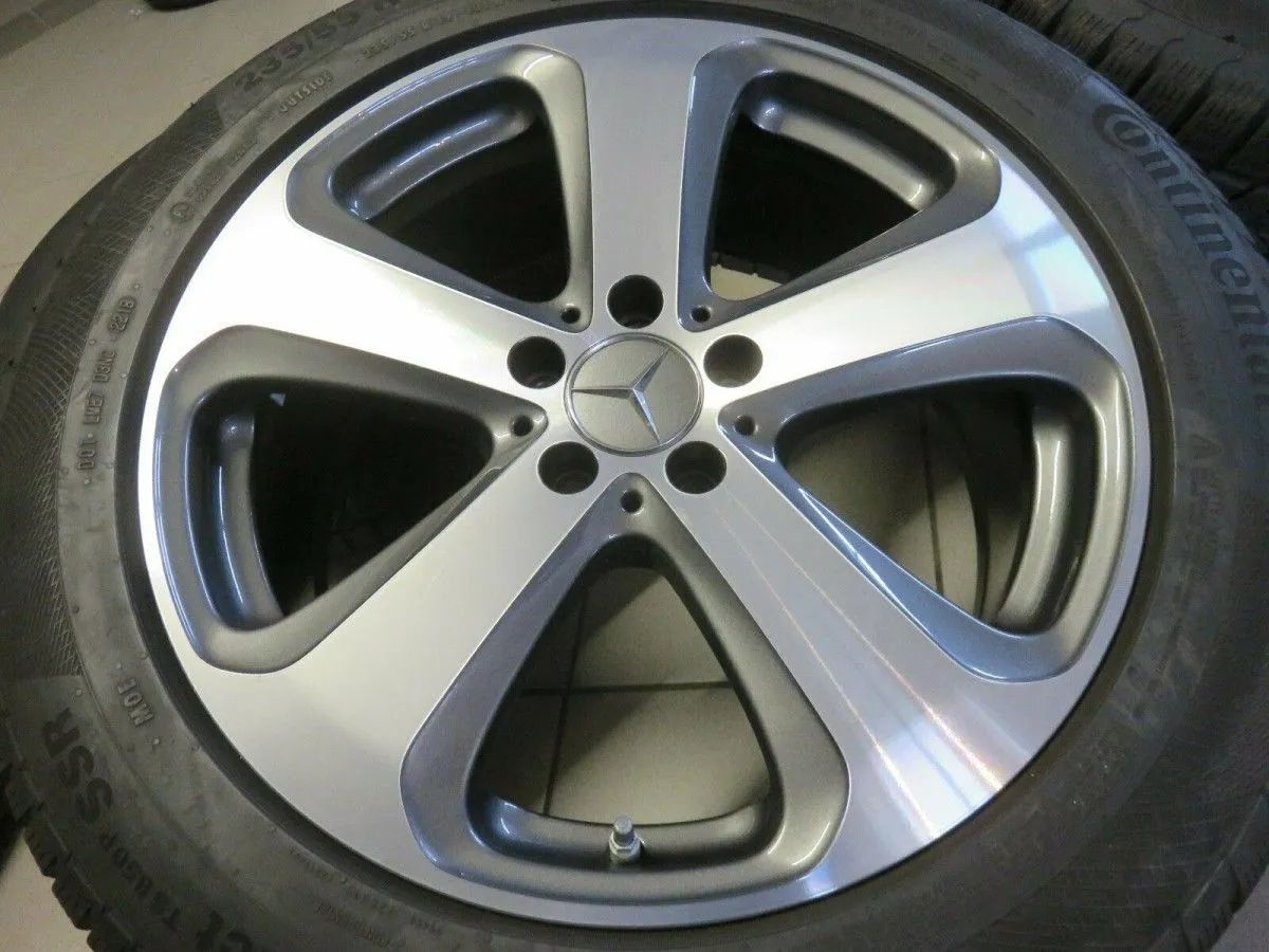 Original Mercedes GLC X253 C253 TOP 19 inch alloy wheels winter wheels winter tires Detail view 2