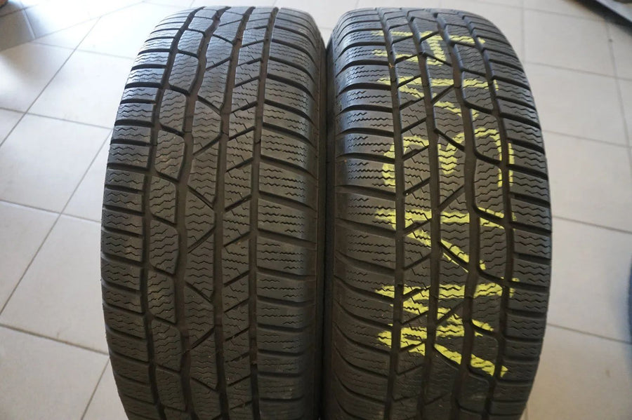 Jantes hiver d'origine Mercedes GLA X156 Pneus hiver Continental 215 60 R17 8mm