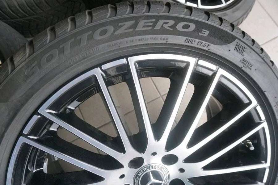 Original Mercedes C-Class W206 S206 18 Inch Alloy Wheels Winter Wheels Winter Tires
