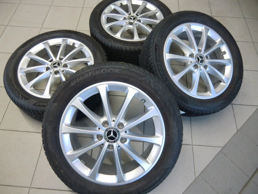 Mercedes Classe A W177 Classe B CLA Jantes alu 17 pouces Roues complètes hiver Pneus hiver