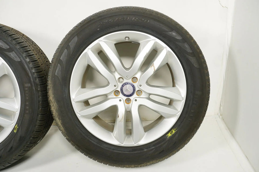Mercedes GL W166 summer wheels, all-weather tires 275/50/20 inch, 8mm tread depth