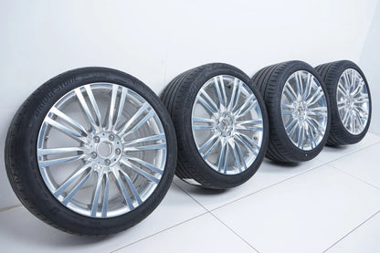 Mercedes S-Class W223 summer tires, summer wheels, 20 inch chrome