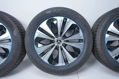 Original Mercedes EQC N293 19 inch alloy wheels winter tires 235 55 255 50 R19 7mm