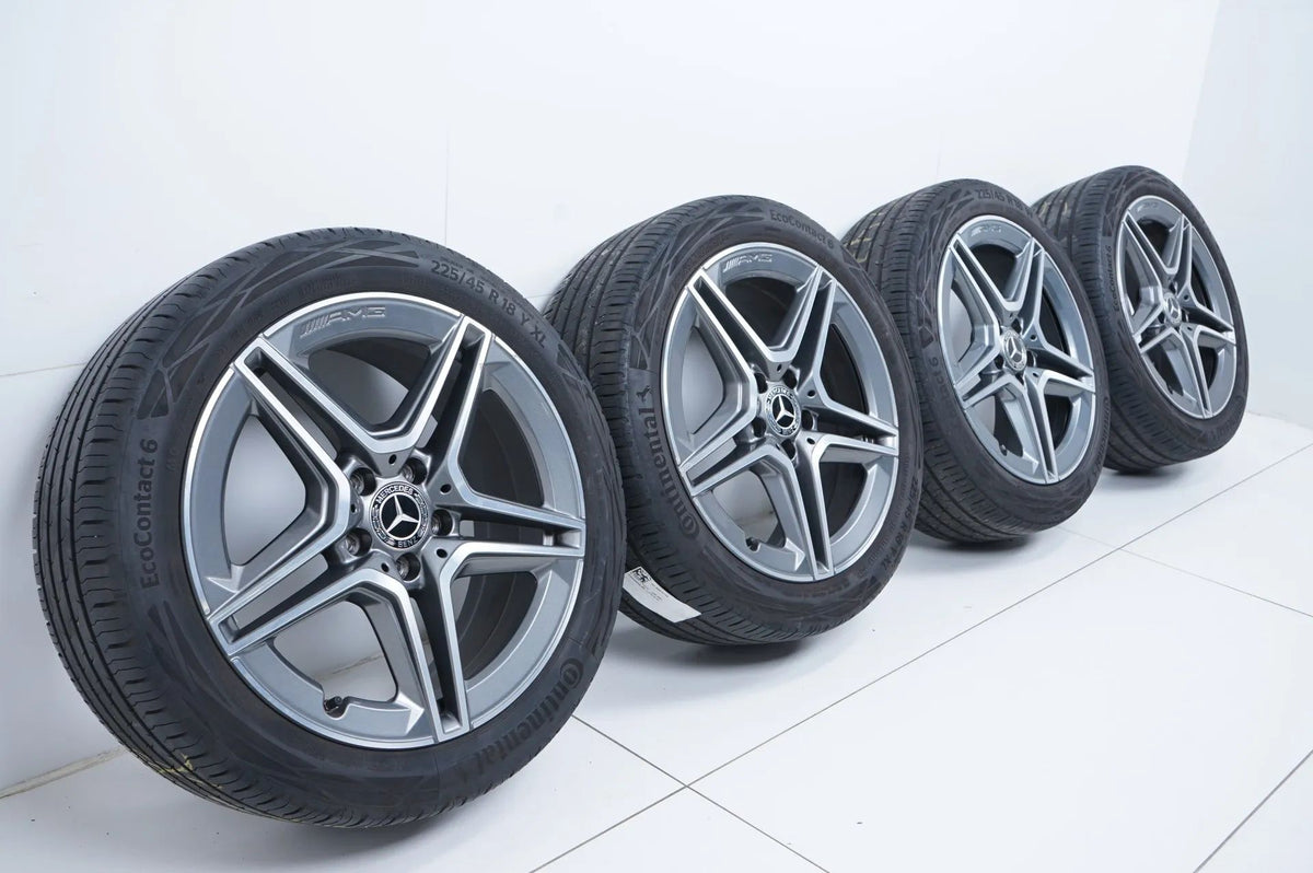 Mercedes A CLA Class W177 C118 B247 Summer Wheels 18 inch Detailansicht 2