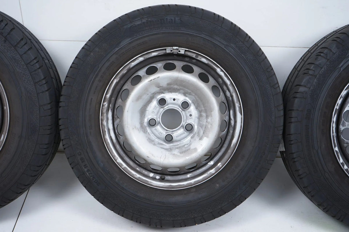 VW Volkswagen Crafter rims summer tires 205 75 16C inch Detailansicht 5
