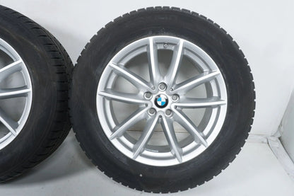 Roues et pneus hiver neufs BMW X5 X6 G05 G06, dimensions 255/55/18 pouces